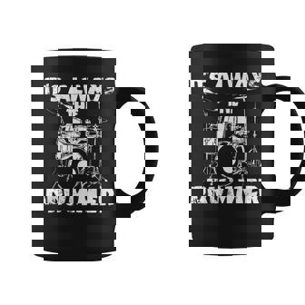 ロックミュージックドラマー コーヒーマグ - Kawaiitshirt