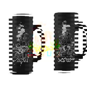 ロングライブ カウグール ウエスタンゴースト 乗馬馬 ハロウィン コーヒーマグ - Kawaiitshirt