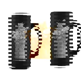 ヴィンテージ かわいい 面白い 猫 2匹の魚が目についた 恋人 気まぐれな コーヒーマグ - Kawaiitshirt