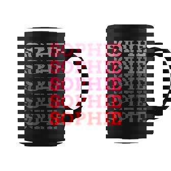 名前入りophie I Loveophie ヴィンテージ コーヒーマグ - Kawaiitshirt