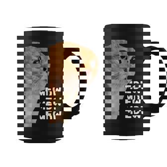 愚かなおしゃべり猫のミームニャーニャーニャー。 コーヒーマグ - Kawaiitshirt