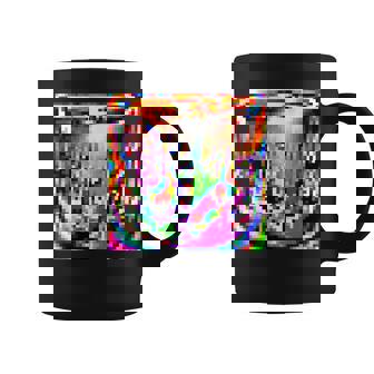 敵対的 アンチフェイシャル認識 カモフラージュ インビジビリティ コーヒーマグ - Kawaiitshirt