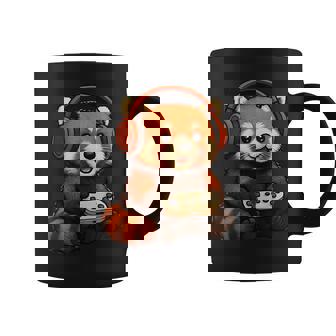 日本のレッサーパンダ ゲーマー アニメ レトロ ビデオゲーム ヴィンテージ コーヒーマグ - Kawaiitshirt