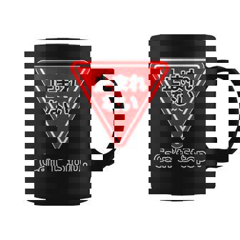 止まれない 標識 Can'ttop【変なデザイン屋さん】（ランニング・ランナー）ウェア 交通 パロディ 面白い言葉 コーヒーマグ - Kawaiitshirt