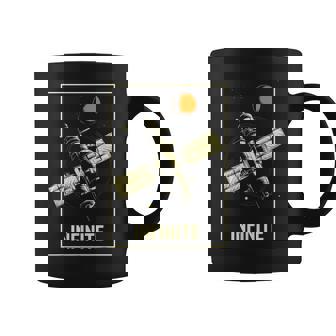 無限宇宙ステーション 衛星 宇宙 ヴィンテージ レトロ コスモス Infinitepacetationtar コーヒーマグ - Kawaiitshirt