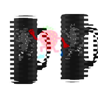 皮肉なイチゴランニングマラソン趣味のランナー コーヒーマグ - Kawaiitshirt