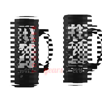 結婚20周年 結婚記念日 磁器 結婚記念日 コーヒーマグ - Kawaiitshirt