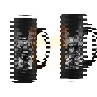 芸術的なフレンチドッグ愛好家フレンチブルドッグ コーヒーマグ - Kawaiitshirt