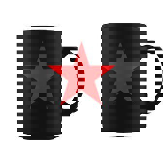 複数の色の赤い星 長袖tシャツ コーヒーマグ - Kawaiitshirt