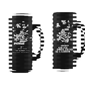 還暦祝い 魚釣りが趣味の60歳に贈る特別なお祝い 長寿・安全・大漁祈願 かっこいい コーヒーマグ - Kawaiitshirt