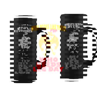 面白いジムフィットネスワークアウトtシャツ チキンレッグ コーヒーマグ - Kawaiitshirt