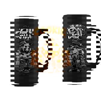 面白くて愛らしいクッキーディーラーかわいい漫画のパン屋 コーヒーマグ - Kawaiitshirt