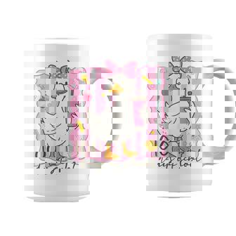 100 Days Of School Goose Bow 100Th Day Of School Girls Coffee Mug | Seseable CA