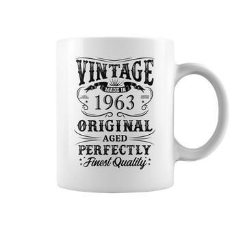 1963 Original Birth Year Vintage Made In 1963 Coffee Mug - Thegiftio UK