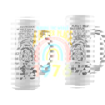 46 Compleanno Rendere Il Mondo Un Posto Migliore Dal 1976 Tazze - Novitaregali