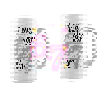 I Was 6 Now I'm 7 Cute 7Th Birthday Girl Outfit 67 Coffee Mug - Thegiftio