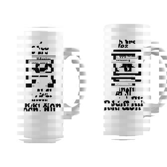 6th Wedding Anniversary 6 Years Cassette Tape Music Couples Coffee Mug | Mazezy