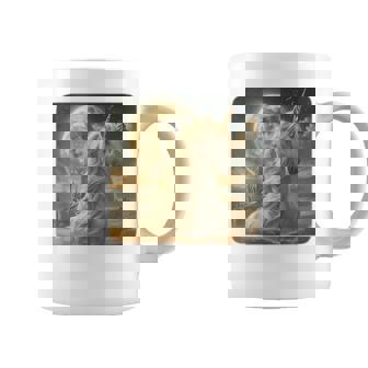 Adult Unicorn Moon Night Graphic Vintage Galaxy Coffee Mug - Thegiftio