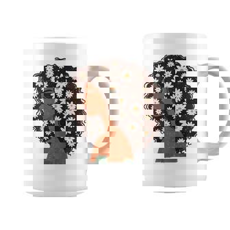 Afro Woman Black History Month African American Melanin Coffee Mug | Mazezy