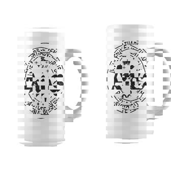 Aries Virtues Vintage Style Zodiac Aries Coffee Mug | Mazezy