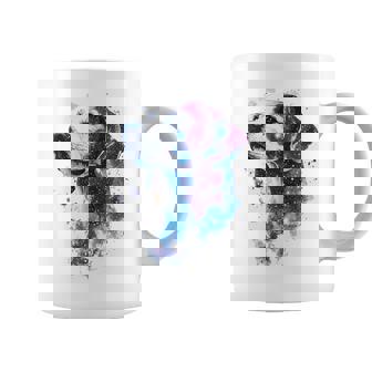 Arte De Perro Acuarela Galaxia Para Amantes De Los Perros Taza de café - Regaloses