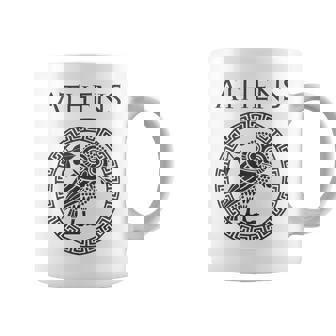 Athens Ancient Greece Athenian Owl Coffee Mug | Mazezy