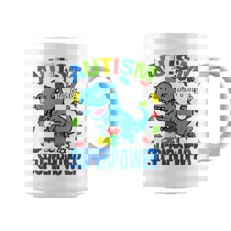 Autism Is My Super Power Autism Awareness Toddler Brother Coffee Mug - Thegiftio