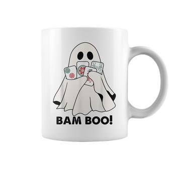 Bam Boo Halloween Mahjong Ghost Mahjong Halloween Game Coffee Mug - Thegiftio UK