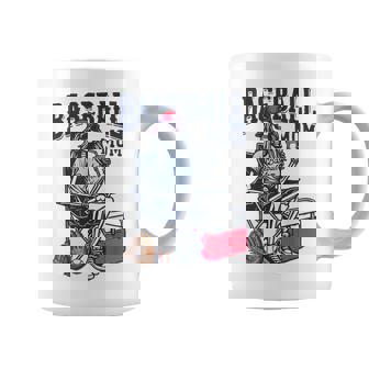 Baseball Mom Skeleton Halloween Baseball Game Day Mother Day Coffee Mug | Seseable CA