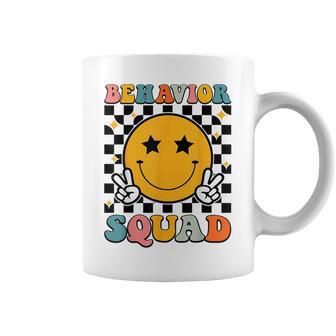 Behavior Squad Specialist Analyst Behavior Teacher Retro Coffee Mug - Thegiftio