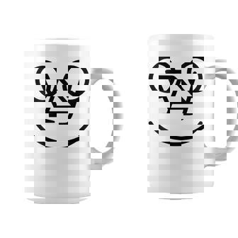 Bicicletaonrisa Divertida Bicicleta Cuello Taza de café - Regaloses