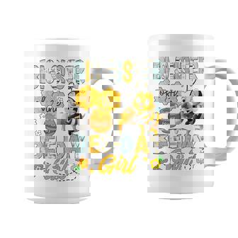Big Sister Of The Bee-Day Girl Bee Birthday Party Coffee Mug - Monsterry