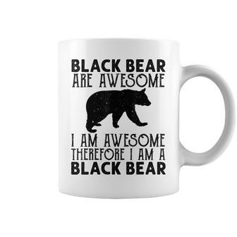 Black Bear American Bear Lover Animal Coffee Mug - Thegiftio UK