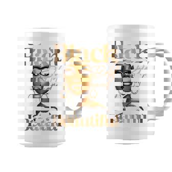 Black Color Black History Month African Pride Men Coffee Mug | Mazezy