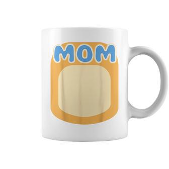 Blue Dog Mom Family Matching Mum Heeler Halloween Costume Coffee Mug - Thegiftio UK
