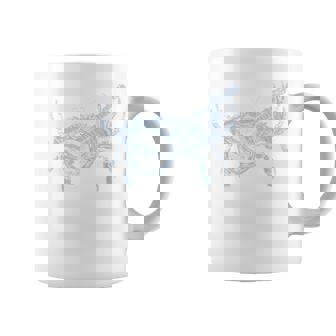 Bluegrass Blue Crab Cute Banjo Chesapeake Bay Vintage Coffee Mug | Mazezy