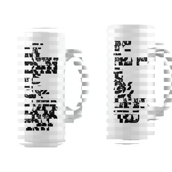 My Brain Is 99 Latin Rap Tank Top Coffee Mug | Mazezy