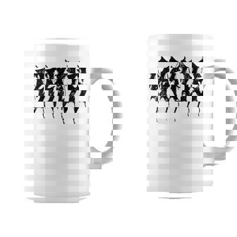 Bride But In DeathMetal Font Heavy Music Wedding Day Coffee Mug | Mazezy