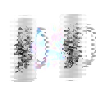 Butterfly With Flowers Cute Butterflies Nature Daughter Coffee Mug - Thegiftio