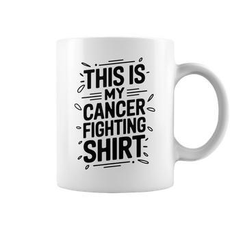 This Is My Cancer Fighting Cancer Coffee Mug | Mazezy