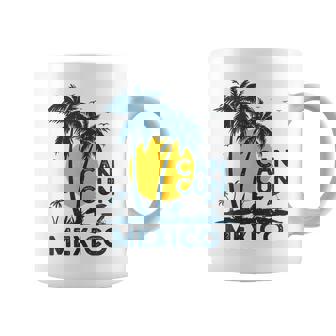 Cancun Mexico Beach Palm Tree Vacation Squad Matching Group Coffee Mug - Thegiftio