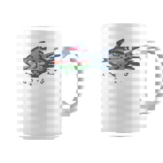 Cape Cod Tropical Fish Graphic Coffee Mug | Mazezy