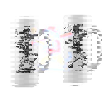 Cat Baseball Graphic Coffee Mug - Monsterry