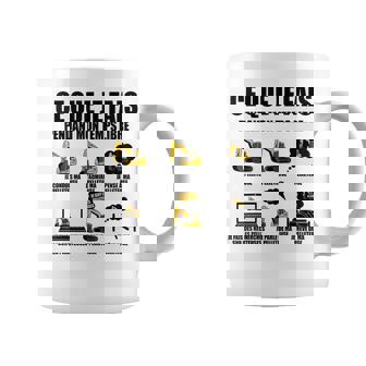 Ce Que Je Fais Pendant Mon Temps Libre Pelleteuse Drôle Tasse - Cadeauxyz