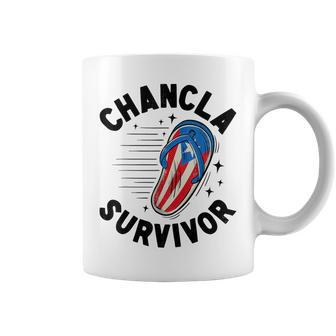 Chancla Survivor Puerto Rican Puerto Rico Spanish Joke Coffee Mug - Thegiftio UK