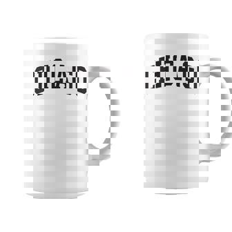 Chicago Throwback Print Classic Coffee Mug - Monsterry