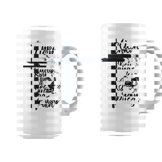 Chicken Raising And Jesus Praising Farm Religious Christians Coffee Mug - Monsterry