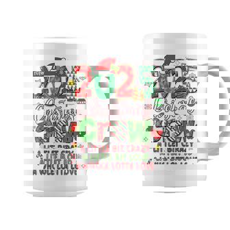 Christmas Crew 2025 Family Christmas Xmas Pajamas Matching Coffee Mug | Mazezy