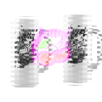 Classic Airbrush Style Illustration Y2k Retro Aesthetic Coffee Mug - Thegiftio