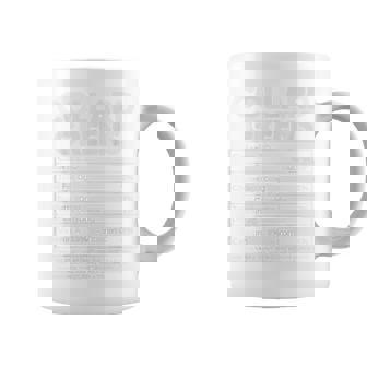 Collard Greens Nutrition Facts Matching Family Thanksgiving Coffee Mug | Mazezy